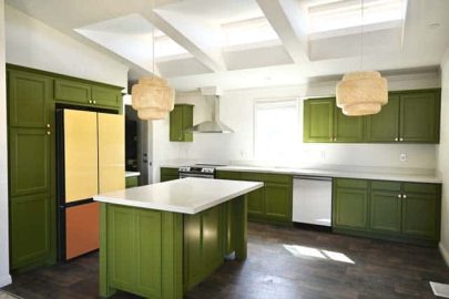 Cabinet painting and refinish in San Diego by Diaz Painting